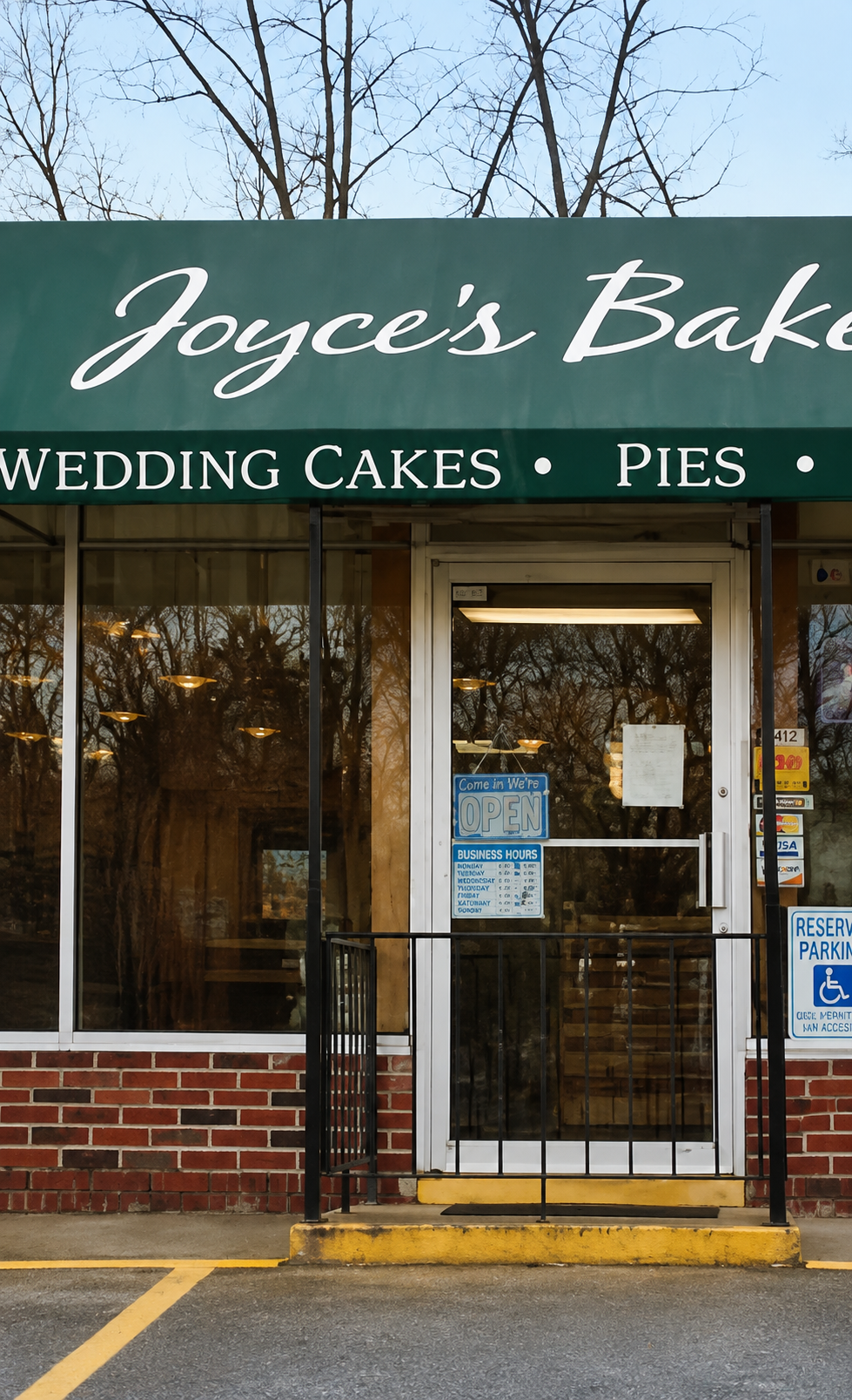 Joyce's Bakery storefront in Leominster